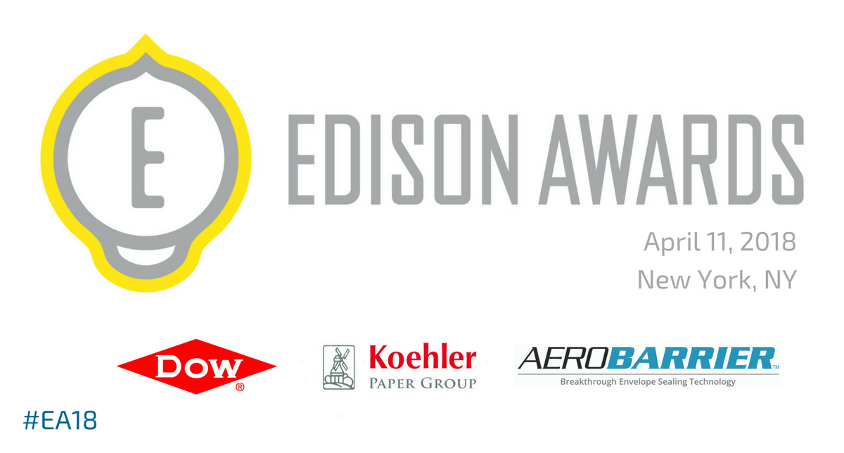AeroBarrier, Dow®, and Koehler —Finalists for the Coveted 2018 Edison Best New Product Awards™