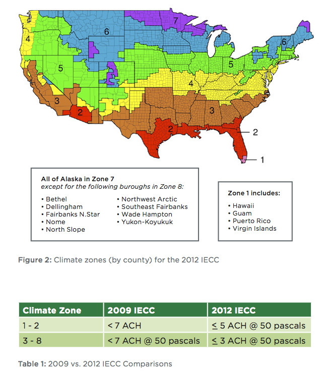 Energy Climate Zone Map